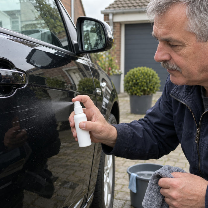 Kratzerentferner-Spray für Autolack zur Aufbereitung leichter Kratzer und Gebrauchsspuren – Lackpflege, 5 Farbtöne