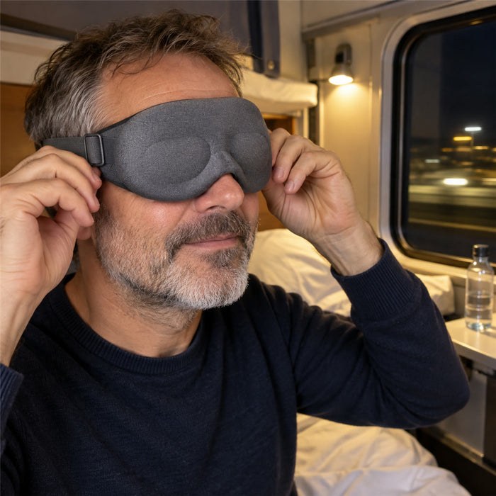 3D-Schlafmaske aus Memory-Schaum – Gratis-Geschenk