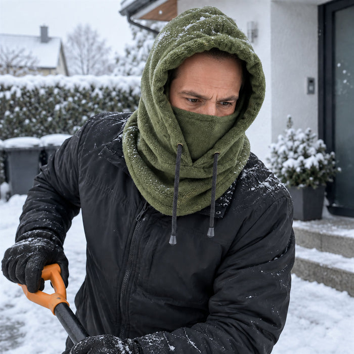 Fleece-Sturmhaube für den Winter für Skifahren, Radfahren und Arbeit im Freien – Kopf, Gesicht und Hals, in 5 Farben