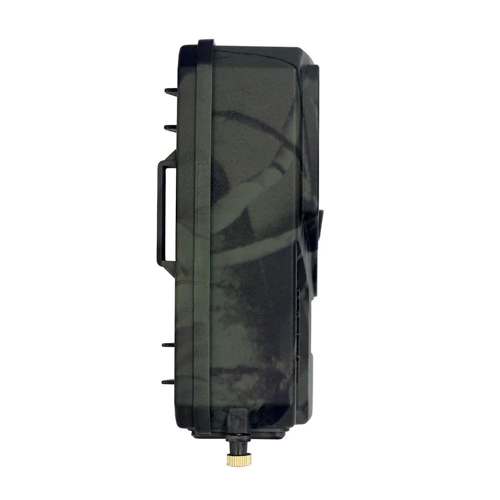 Wildkamera in Tarnoptik mit Infrarot-Nachtsicht für Camping, Baustelle und Grundstück – 5 MP, 720p, ca. 14 × 9 × 5,5 cm, 160 g