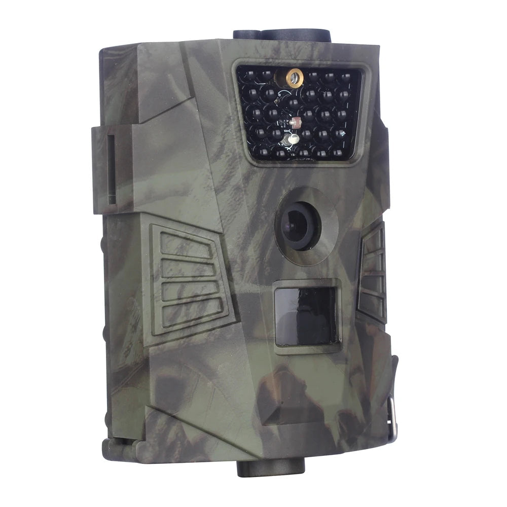 Wildkamera mit Fernbedienung und Low-Glow-Nachtsicht für Wildtiere und Grundstück – 12 MP, 1080p, 12,9 × 9,3 × 3,9 cm, IP65