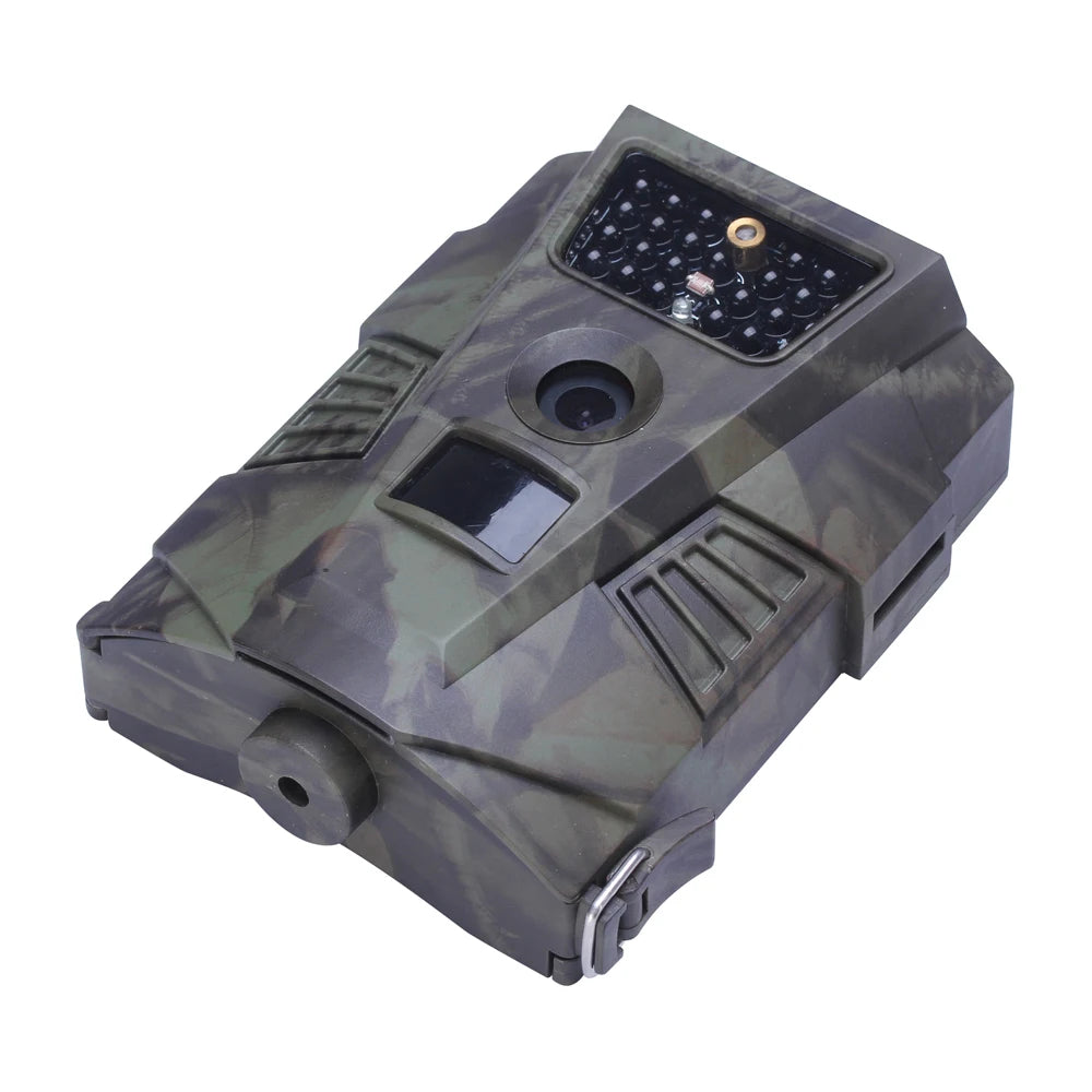Wildkamera mit Fernbedienung und Low-Glow-Nachtsicht für Wildtiere und Grundstück – 12 MP, 1080p, 12,9 × 9,3 × 3,9 cm, IP65