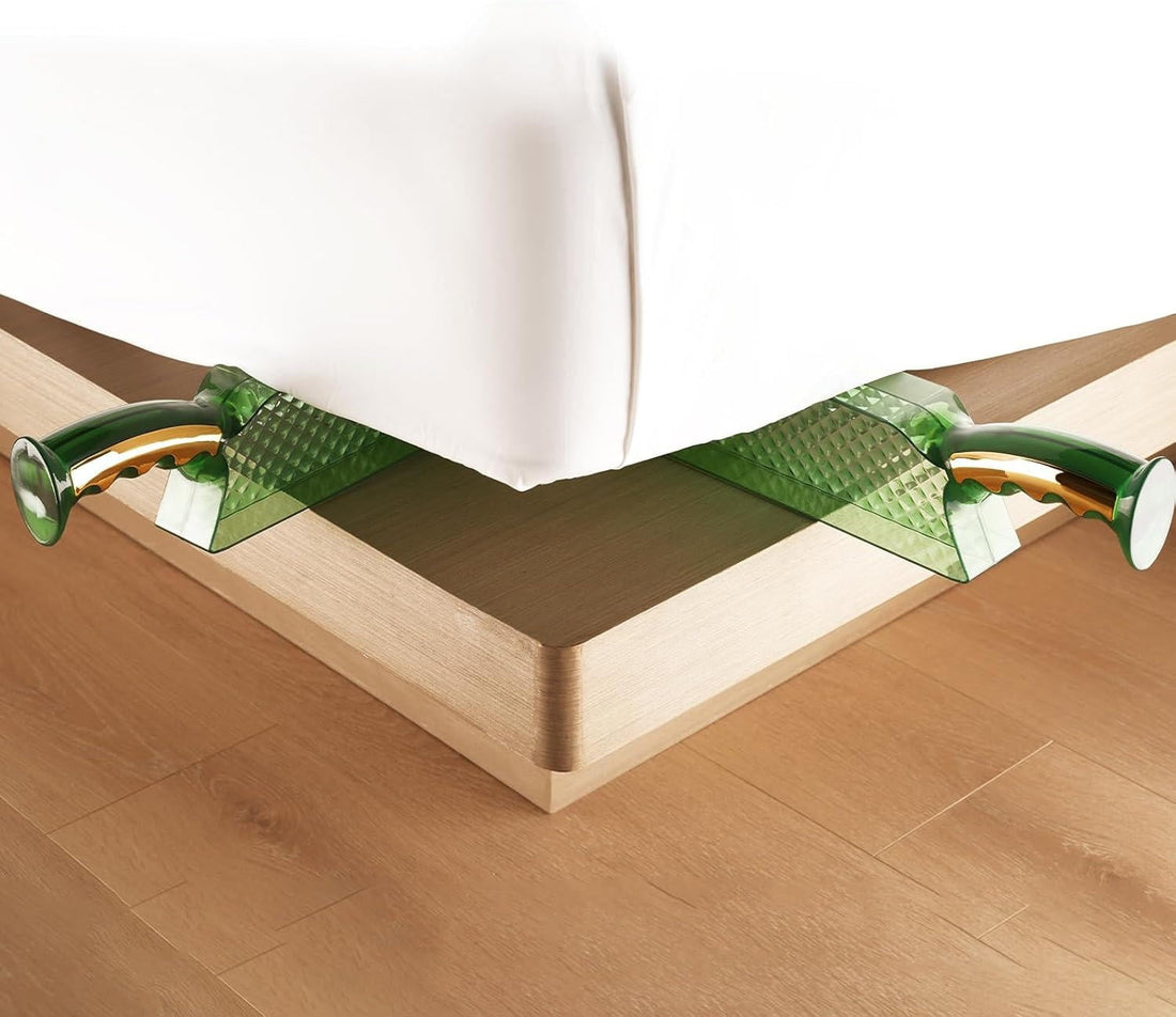 Matratzenheber aus ABS zum Beziehen von Betten und Glätten von Laken – Keilform, ergonomischer Griff, Aufhängeloch, ca. 210 g, 1 oder 2 Stück