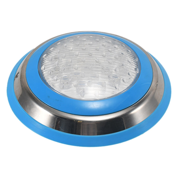 LED-Poolleuchte aus Edelstahl zur Wandmontage für Pool, Brunnen und Außenanlagen – 15 W, 12 V, IP68, Unterwasserleuchte, ca. 30 × 30 × 7 cm