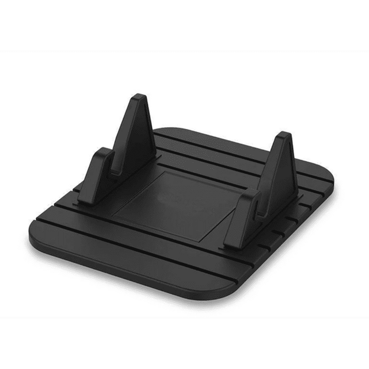 Rutschfeste Handyhalterung aus Silikon für Armaturenbrett, Schreibtisch und Nachttisch – universell, ohne Kleber, rückstandsfrei, Schwarz