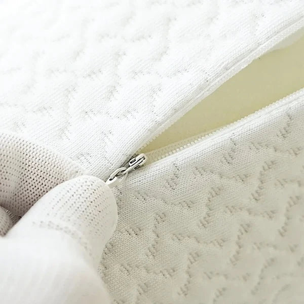 Nackenrolle aus Memory-Schaum mit Baumwollbezug für Schlaf und Ruhepausen – 45 cm lang, 8, 11 oder 15 cm breit, formanpassend, atmungsaktiv
