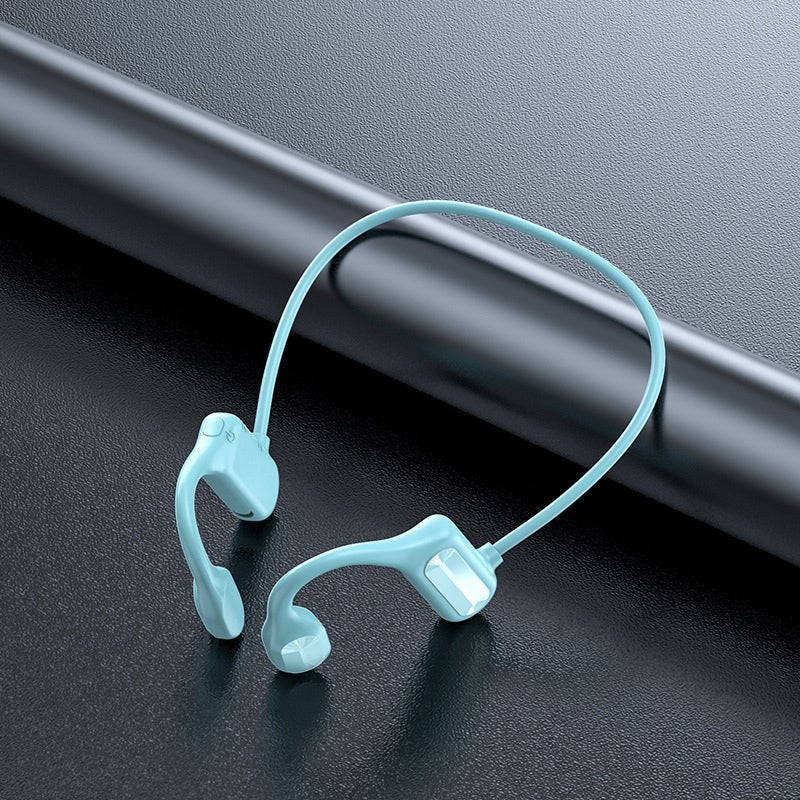 Kabellose Open-Ear-Kopfhörer mit Nackenbügel und Bluetooth für Sport, Musik und Anrufe – Mikrofon, Touch-Steuerung, Schnellladen, 4 Farben