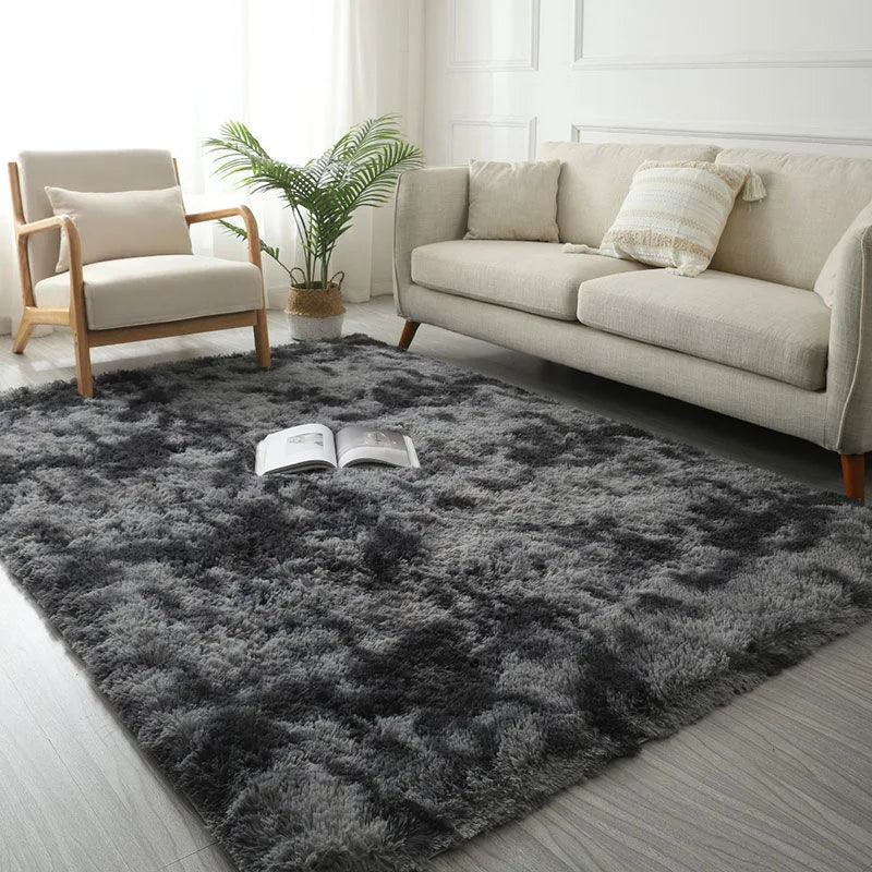Shaggy-Teppich uni oder mit Zickzackmuster für Wohnzimmer, Schlafzimmer und Kinderzimmer – 40 × 60 bis 160 × 230 cm, ca. 4 cm Flor, 18 Farben