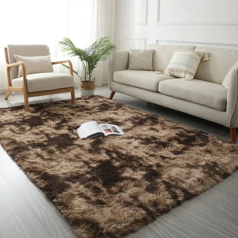 Shaggy-Teppich uni oder mit Zickzackmuster für Wohnzimmer, Schlafzimmer und Kinderzimmer – 40 × 60 bis 160 × 230 cm, ca. 4 cm Flor, 18 Farben