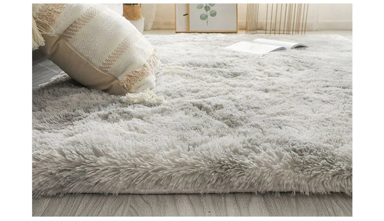 Dicker Hochflor-Teppich für Wohnzimmer, Couchtisch und Mädchenzimmer – 50 × 80 bis 160 × 230 cm, rechteckig, flauschig, rutschfest, 15 Farben