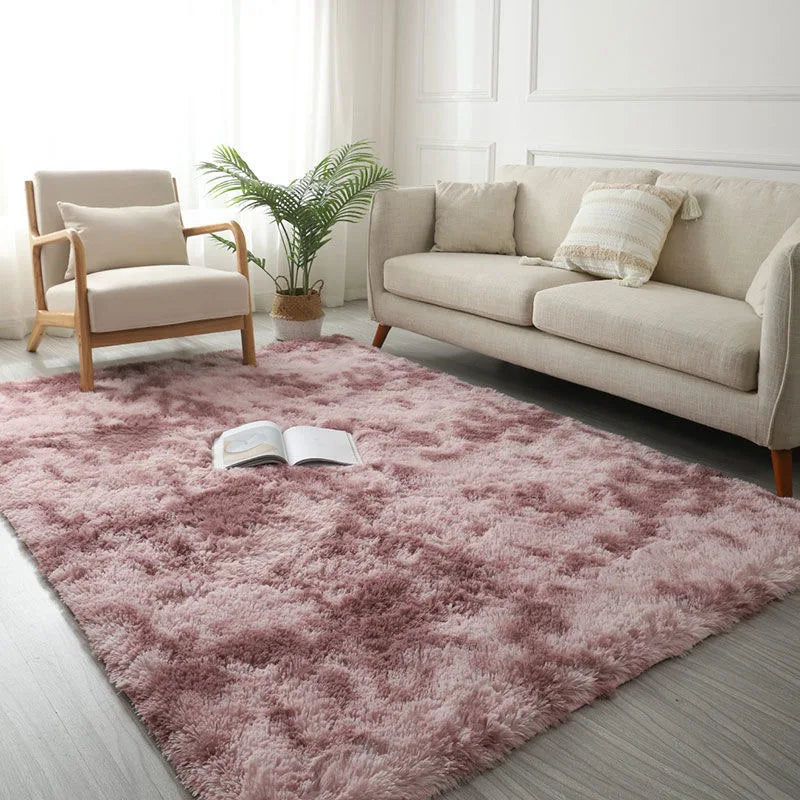 Shaggy-Teppich uni oder mit Zickzackmuster für Wohnzimmer, Schlafzimmer und Kinderzimmer – 40 × 60 bis 160 × 230 cm, ca. 4 cm Flor, 18 Farben