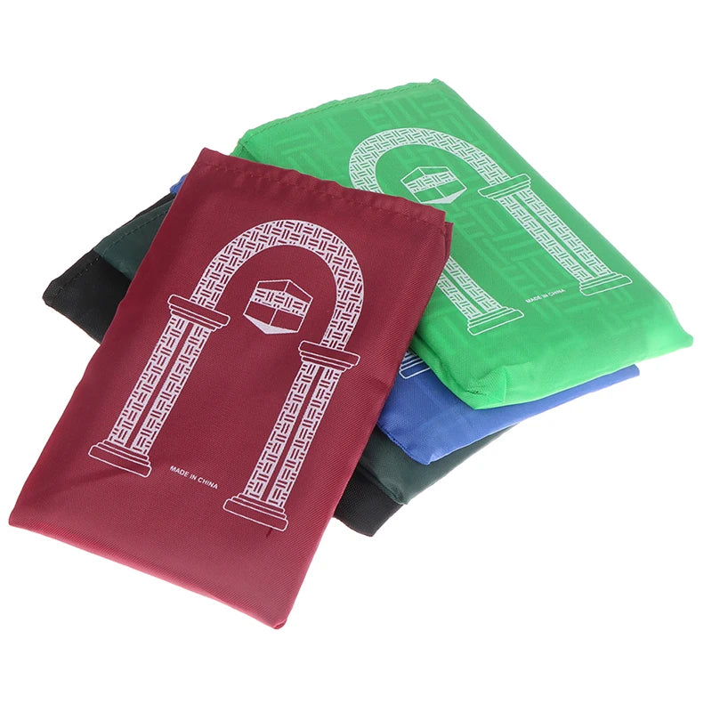 Tragbare Gebetsmatte aus Polyester mit Tasche für Reisen, Pilgerfahrt und Outdoor – 100 × 55 cm, regendicht, rutschfest, Torbogen-Motiv, 5 Farben