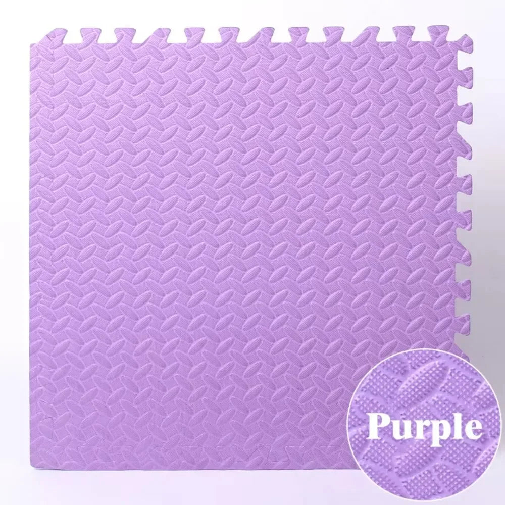 Puzzlematte aus EVA-Schaum als Sport- und Fitnessmatte für Zuhause – 30 × 30 × 1 cm je Platte, rutschfest, wasserdicht, 2 bis 16 Stück, 13 Farben
