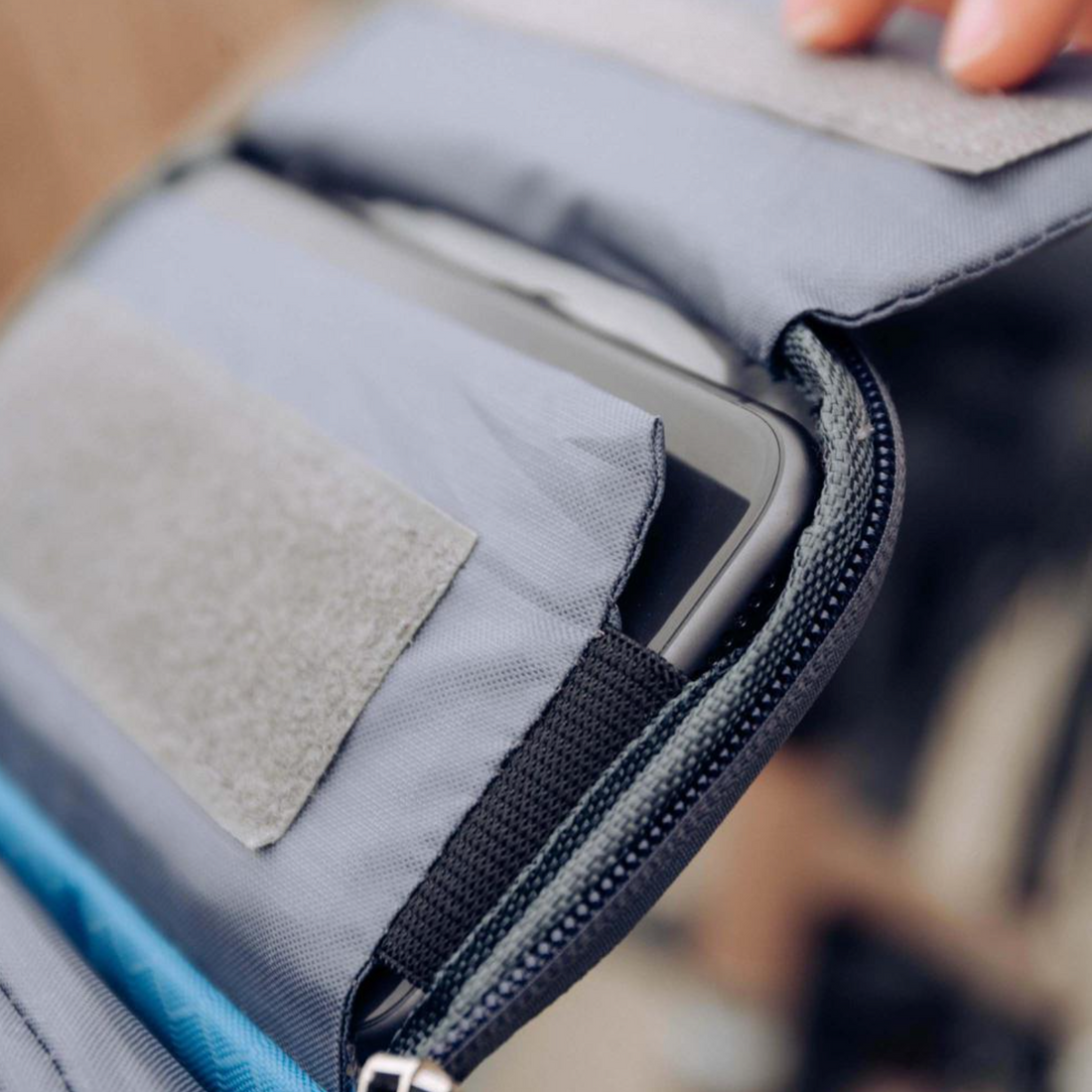 Fahrradtasche mit Touchscreen-Handyfach für Pendeln und Radtouren – 22 × 12,5 × 12,5 cm, Nylon und PVC, spritzwassergeschützt, 5 Farben