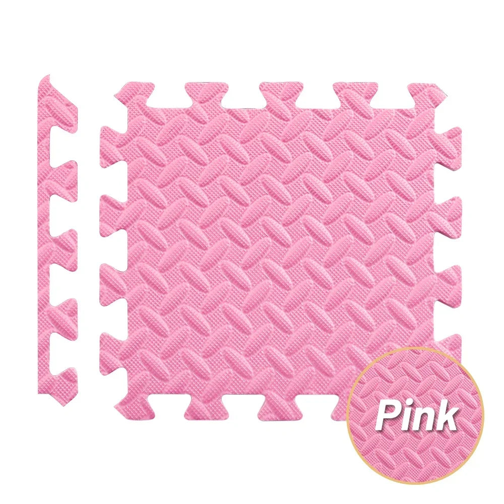 Puzzlematten aus EVA-Schaum für Heimtraining, Fitness und Baby-Spielbereich – je ca. 30 × 30 cm, 4, 12 oder 20 Stück, rutschfest, 7 Farben