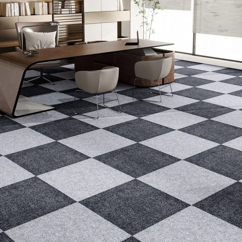 Selbstklebende Teppichfliesen im 10er-Set für Wohnzimmer und Schlafzimmer – 30 × 30 oder 40 × 40 cm, schalldämmend, rutschfest, 7 Farben