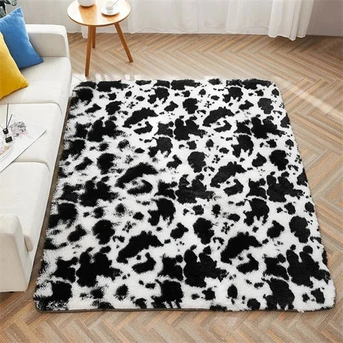Flauschiger Shaggy-Teppich aus Kunstfell für Wohnzimmer und Kinderzimmer – 40 × 60 bis 160 × 200 cm, rechteckig, rutschfest, waschbar, 13 Designs