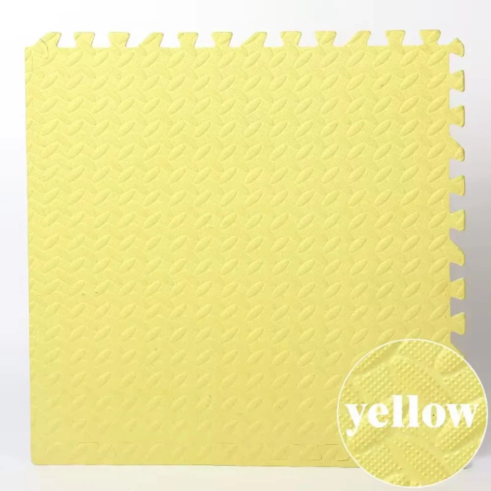 Puzzlematte aus EVA-Schaum als Sport- und Fitnessmatte für Zuhause – 30 × 30 × 1 cm je Platte, rutschfest, wasserdicht, 2 bis 16 Stück, 13 Farben