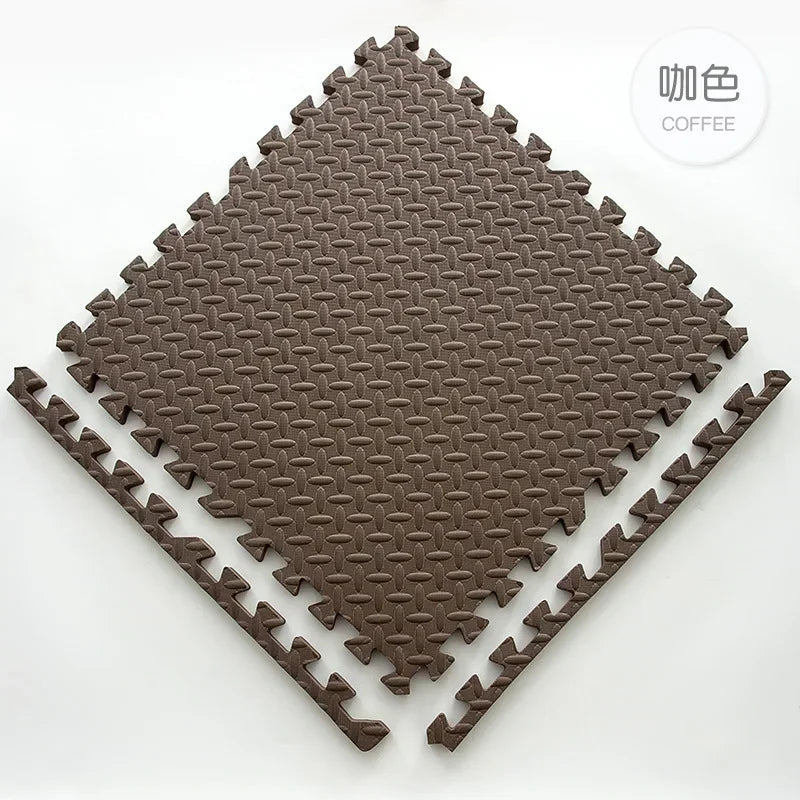 Puzzlematte aus EVA-Schaum als Spielmatte für Baby und Kinderzimmer – 30 × 30 cm je Platte, 1 cm dick, BPA-frei, 1 bis 16 Stück, 8 Farben