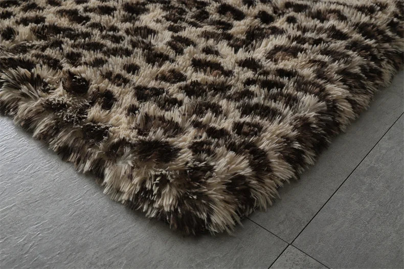 Flauschiger Shaggy-Teppich aus Kunstfell für Wohnzimmer und Kinderzimmer – 40 × 60 bis 160 × 200 cm, rechteckig, rutschfest, waschbar, 13 Designs