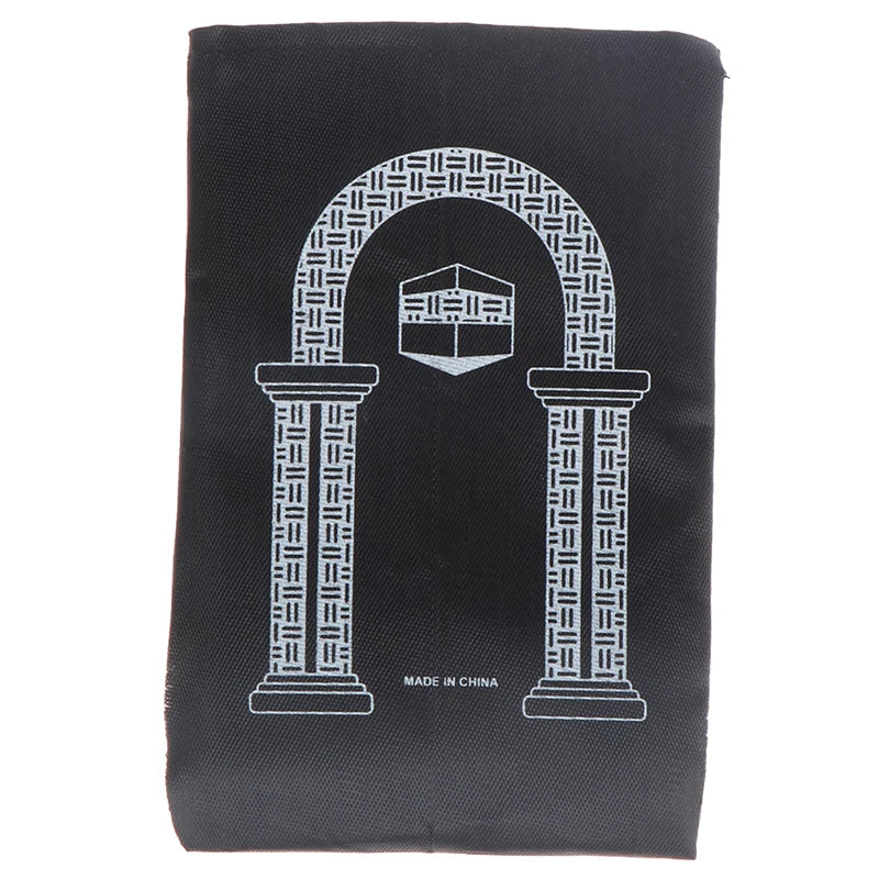 Tragbare Gebetsmatte aus Polyester mit Tasche für Reisen, Pilgerfahrt und Outdoor – 100 × 55 cm, regendicht, rutschfest, Torbogen-Motiv, 5 Farben