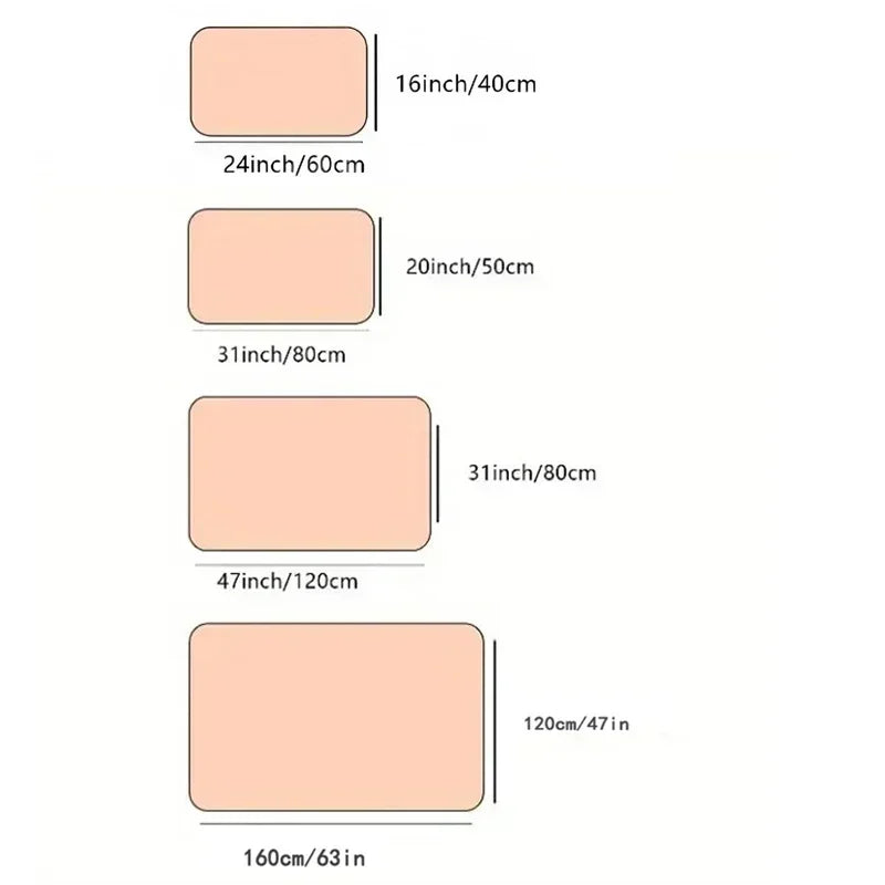 Teppich mit Retro-Blumenmuster im europäischen Stil für Wohnzimmer, Schlafzimmer und Ankleide – 40 × 60 bis 120 × 160 cm, rutschfest, 7 Motive