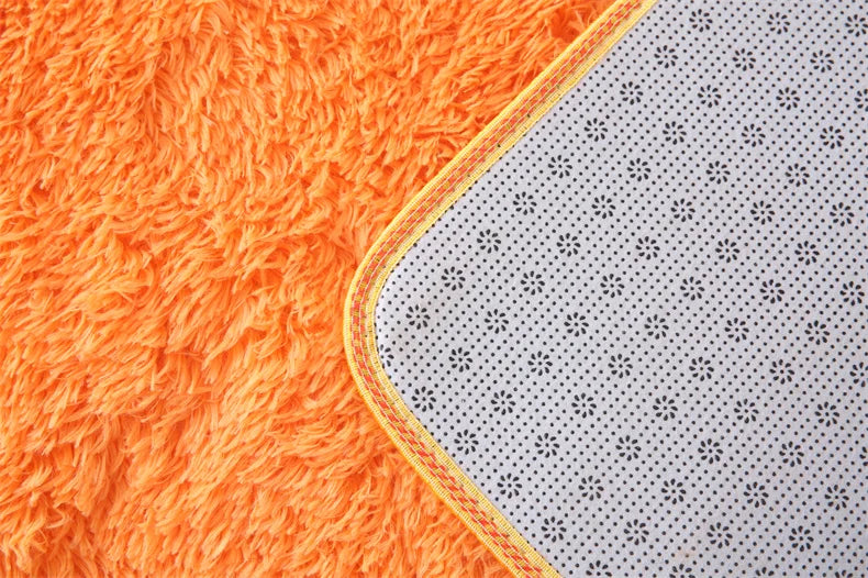 Flauschiger Shaggy-Teppich aus Kunstfell für Wohnzimmer und Kinderzimmer – 40 × 60 bis 160 × 200 cm, rechteckig, rutschfest, waschbar, 13 Designs