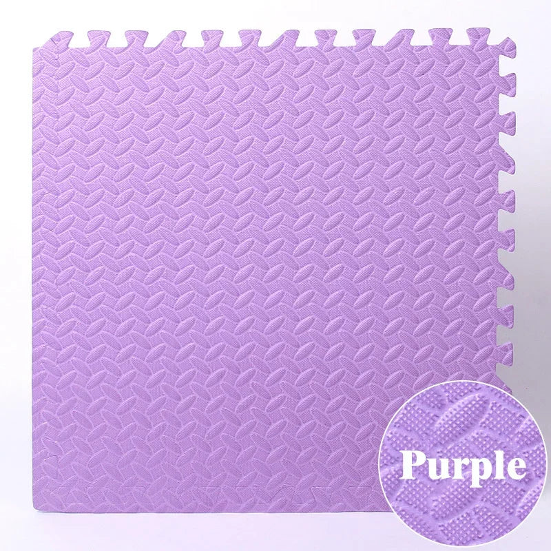 Puzzlematte aus EVA-Schaum als Baby-Spielmatte und Haustiermatte – 30 × 30 × 1 cm je Platte, rutschfest, wasserdicht, 1 bis 20 Stück, 13 Farben