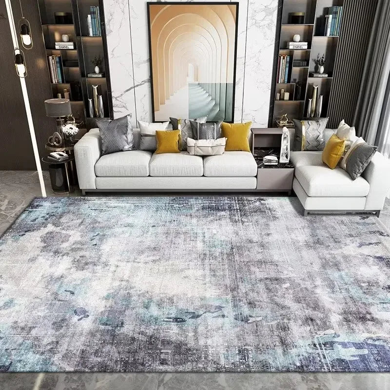 Teppich mit geometrischem Muster für Wohnzimmer, Schlafzimmer und Spielzimmer – 80 × 120 bis 200 × 300 cm, rechteckig, 3D-Druck, waschbar, 23 Motive