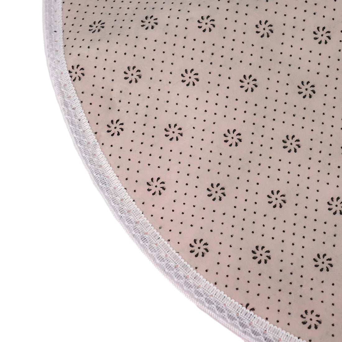 Runder Shaggy-Teppich mit 4 cm Flor für Wohnzimmer, Schlafzimmer und Kinderzimmer – Ø 40, 60 oder 80 cm, superweich, rutschfeste Noppen, 12 Farben
