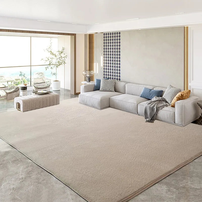 Teppich aus Korallenvlies in Uni-Farben für Wohnzimmer, Schlafzimmer und Kinderzimmer – 40 × 60 bis 200 × 200 cm, ca. 1 cm dick, 12 Farben