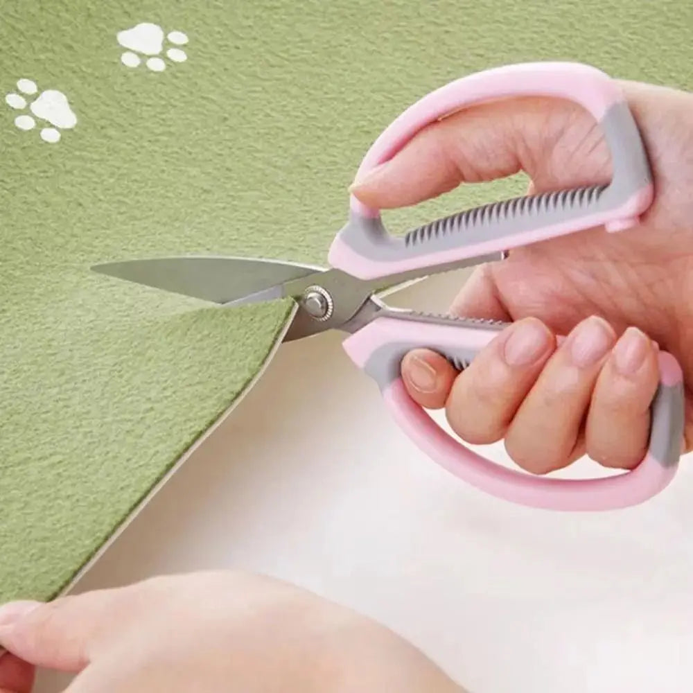 Treppenstufenmatte mit Katzen- und Pfotenmotiv und nachleuchtenden Pfoten für Innentreppen – 55 × 22 × 4,5 cm, geräuschdämpfend, rutschfest, 3 Farben