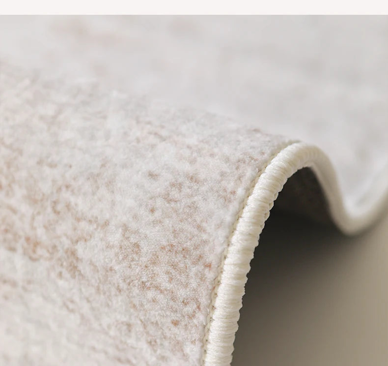 Minimalistischer Plüschteppich im italienischen Stil für Wohnzimmer und Schlafzimmer – 80 × 120 bis 200 × 300 cm, flauschig, gestreift, 14 Motive
