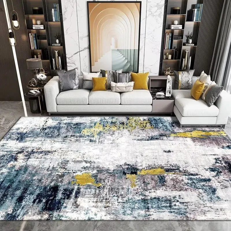 Teppich mit geometrischem Muster für Wohnzimmer, Schlafzimmer und Spielzimmer – 80 × 120 bis 200 × 300 cm, rechteckig, 3D-Druck, waschbar, 23 Motive