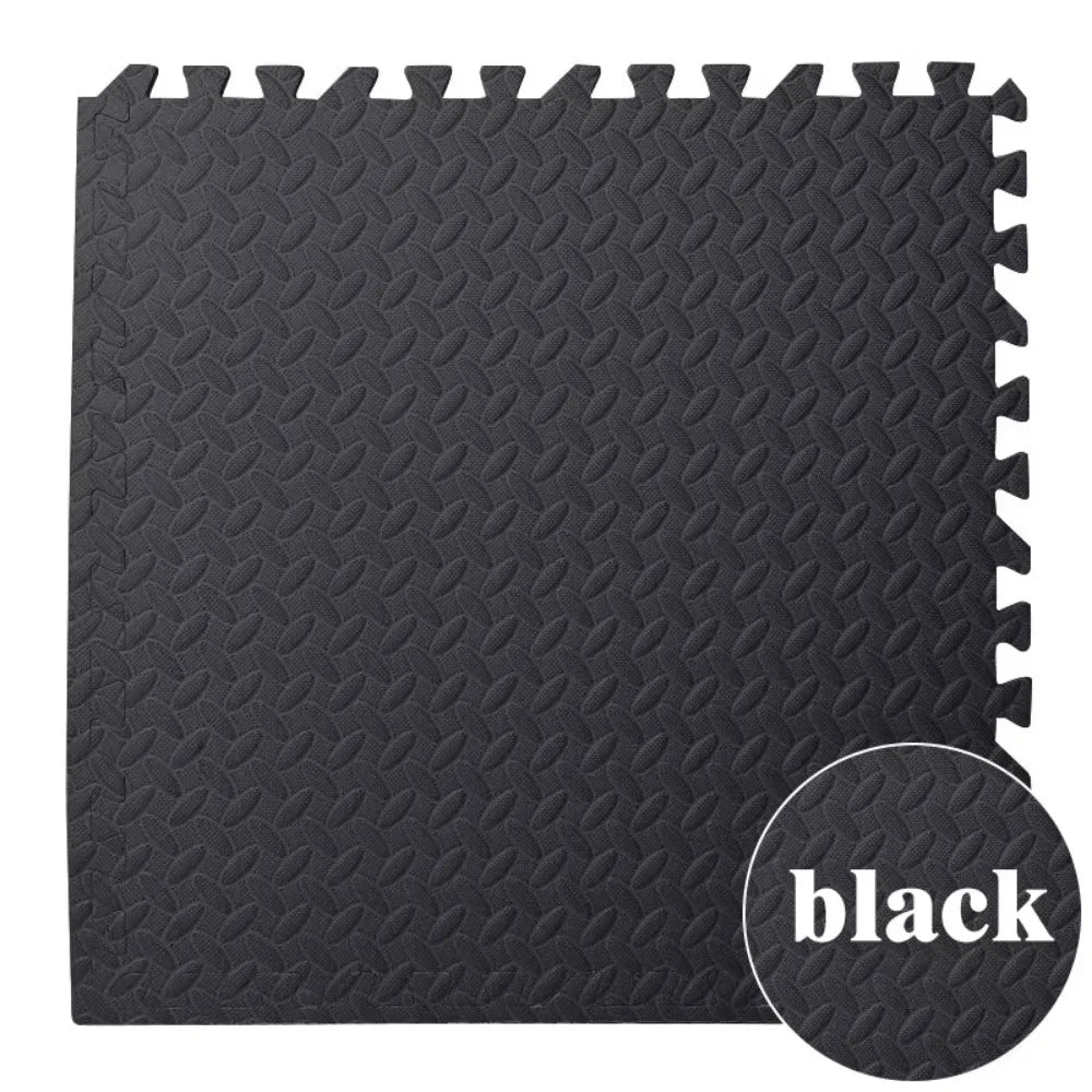 Puzzlematte aus EVA-Schaum als Sport- und Fitnessmatte für Zuhause – 30 × 30 × 1 cm je Platte, rutschfest, wasserdicht, 2 bis 16 Stück, 13 Farben
