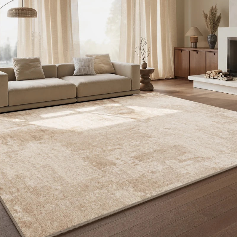 Plüschteppich mit abstraktem Muster im Light-Luxury-Stil für Wohnzimmer und Schlafzimmer – 80 × 120 bis 200 × 300 cm, rutschfest, 10 Motive