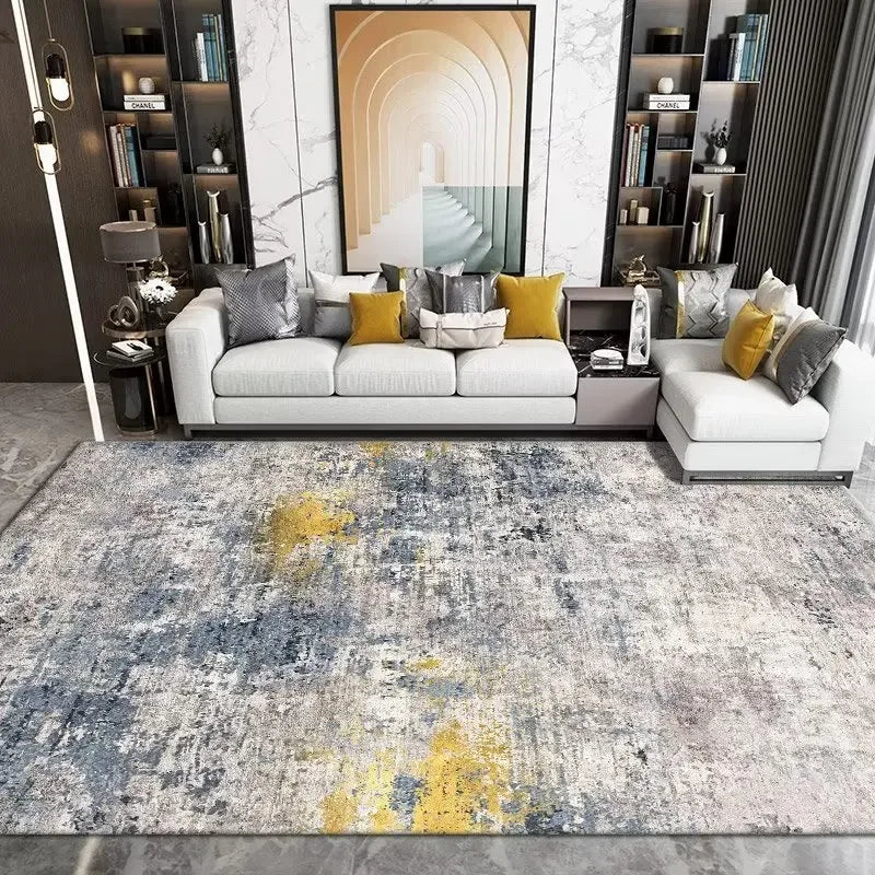 Teppich mit geometrischem Muster für Wohnzimmer, Schlafzimmer und Spielzimmer – 80 × 120 bis 200 × 300 cm, rechteckig, 3D-Druck, waschbar, 23 Motive
