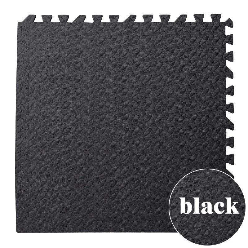 EVA-Schaumstoffmatte als Puzzle-Bodenmatte für Fitness, Yoga und Spielzimmer – 30 × 30 × 1 cm, rutschfest, wasserdicht, 1 bis 16 Stück, 3 Farben