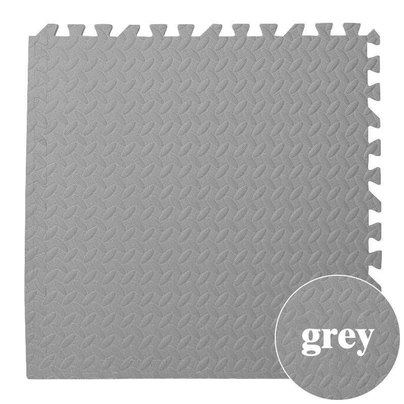 EVA-Schaumstoffmatte als Puzzle-Bodenmatte für Fitness, Yoga und Spielzimmer – 30 × 30 × 1 cm, rutschfest, wasserdicht, 1 bis 16 Stück, 3 Farben