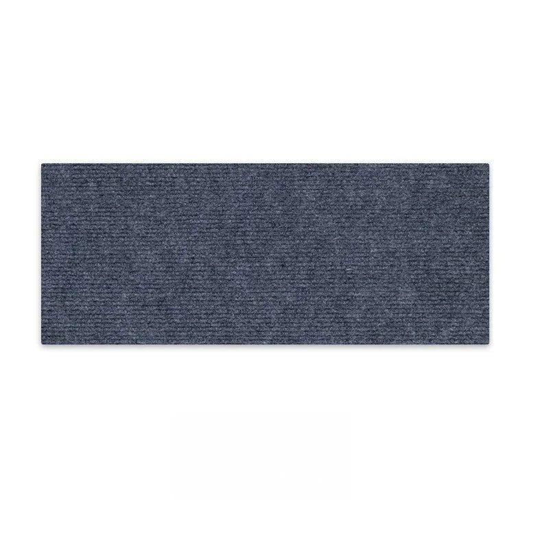 Rutschfeste Treppenstufenmatte als Teppichstreifen für Holzstufen im Haus – 20 × 80 cm, Polyester, PVC-Rückseite, waschbar, 6 Farben