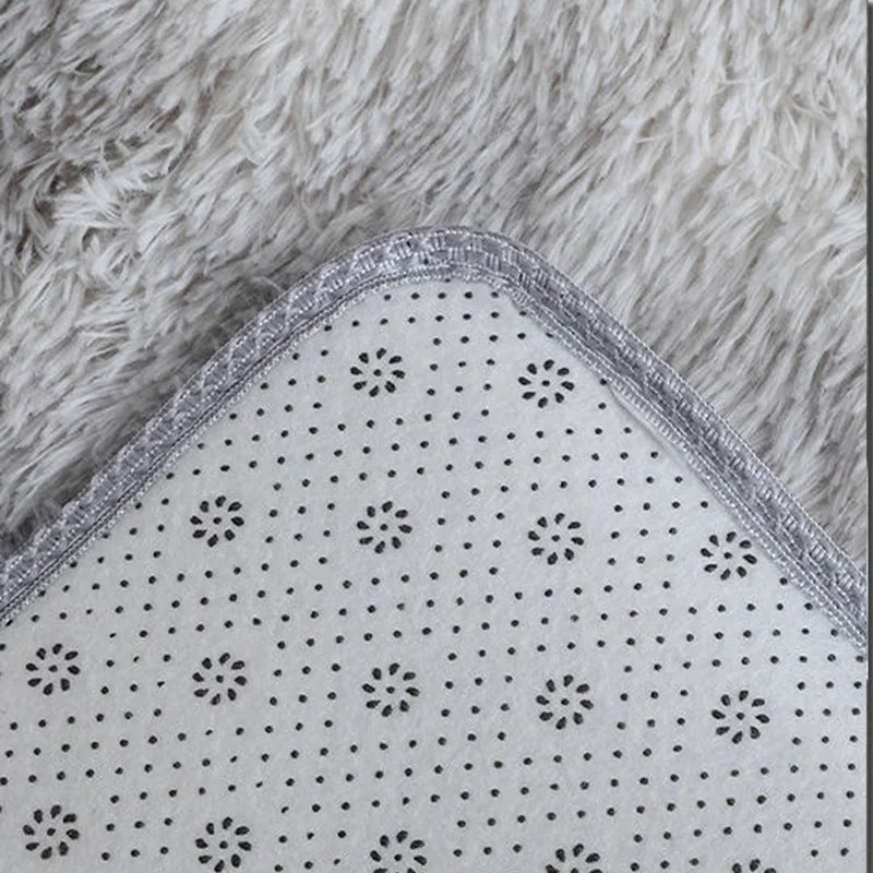Flauschiger Plüschteppich in Uni- und Batikfarben für Wohnzimmer und Schlafzimmer – 40 × 60 bis 160 × 230 cm, 3,5 cm Flor, rechteckig, 12 Farben