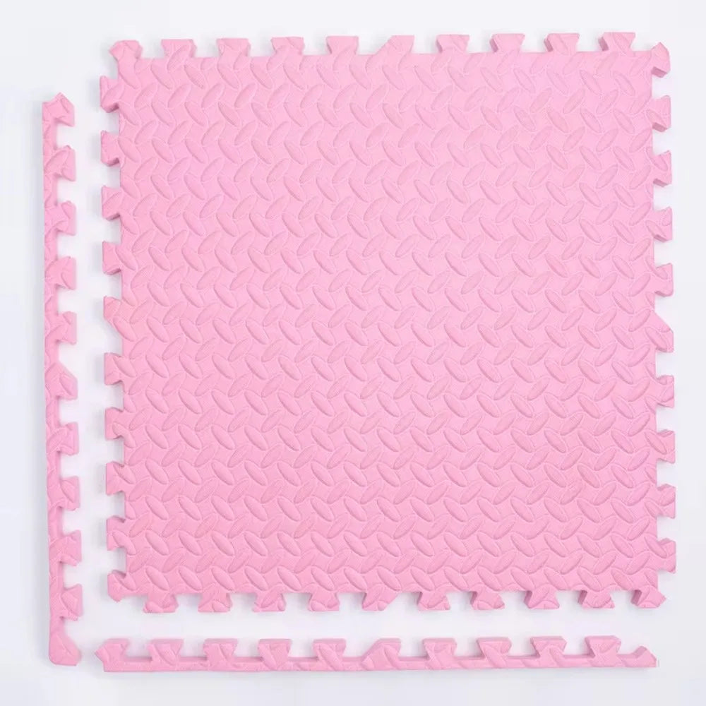 Puzzlematte aus EVA-Schaum als Sport- und Fitnessmatte für Zuhause – 30 × 30 × 1 cm je Platte, rutschfest, wasserdicht, 2 bis 16 Stück, 13 Farben
