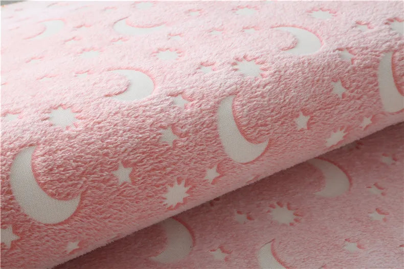 Im Dunkeln leuchtender Teppich mit 3D-Motiven für Kinderzimmer und Schlafzimmer – 40 × 60 bis 160 × 200 cm, Kurzflor, rutschfest, 12 Motive