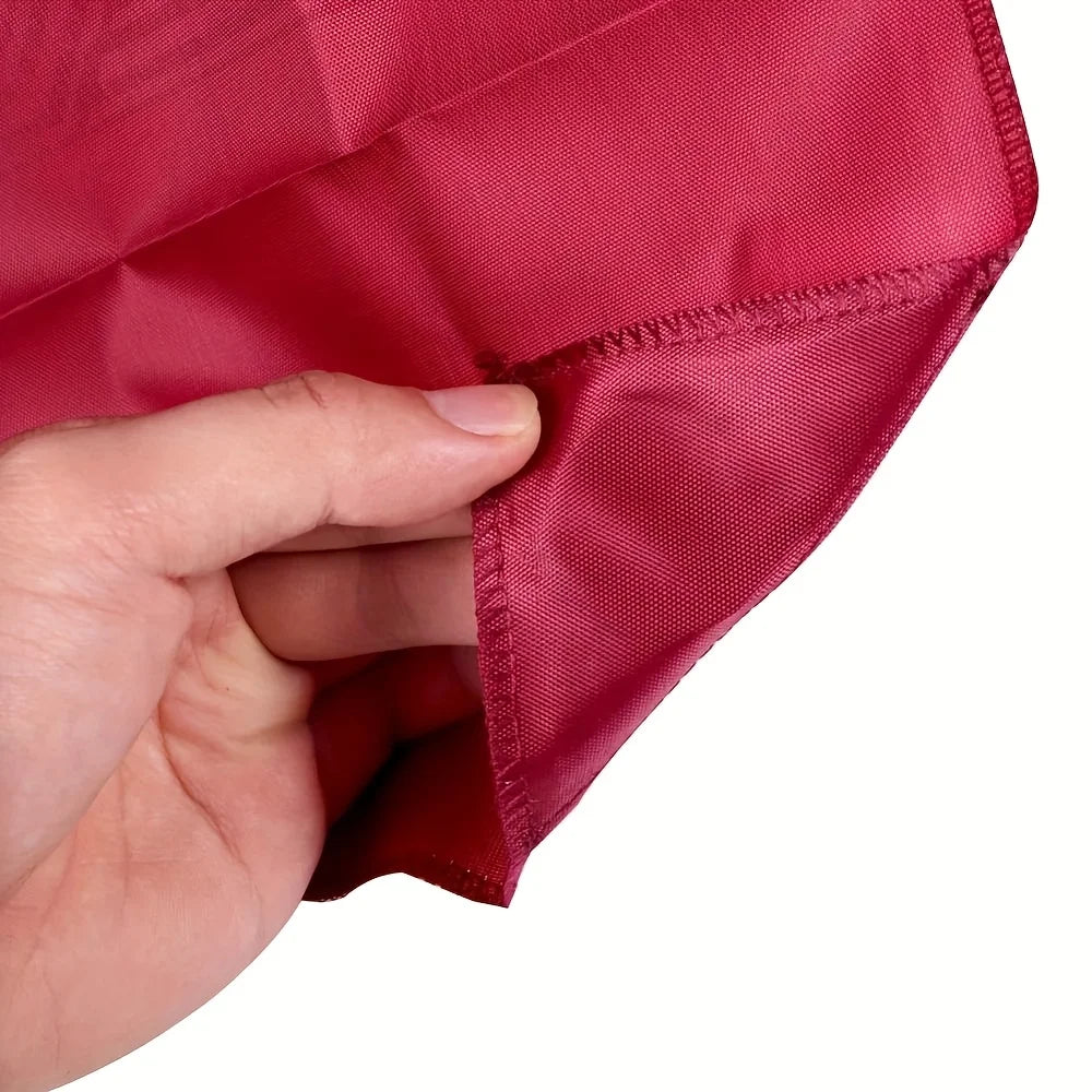 Tragbarer Gebetsteppich aus Polyester mit Kompass im Beutel für Reisen und Zuhause – 100 × 60 cm, geflochten, geometrisches Muster, 4 Farben