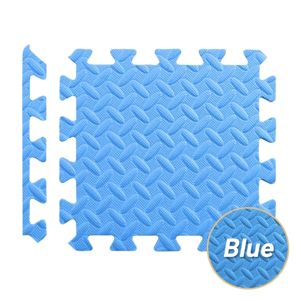 Puzzlematten aus EVA-Schaum für Heimtraining, Fitness und Baby-Spielbereich – je ca. 30 × 30 cm, 4, 12 oder 20 Stück, rutschfest, 7 Farben
