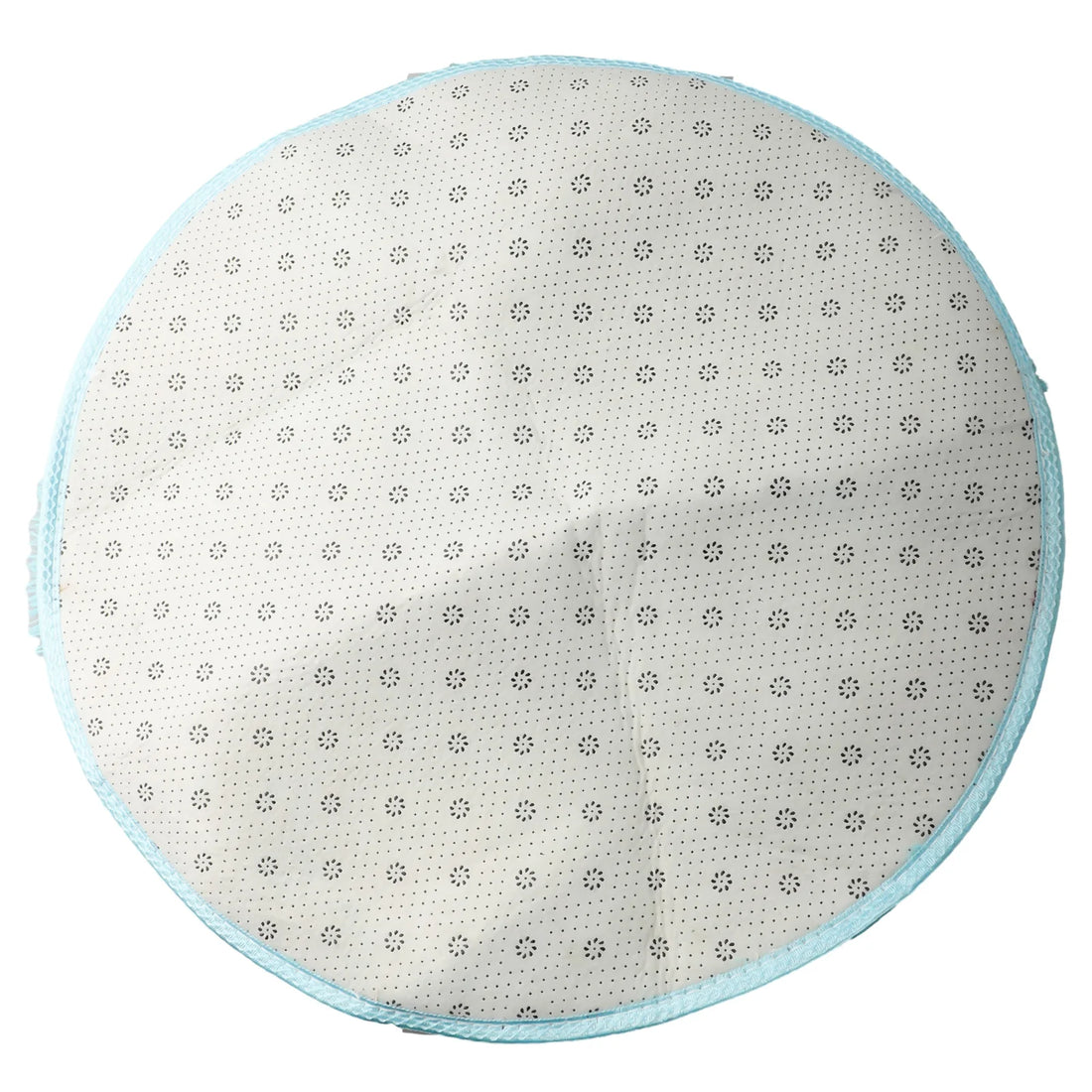 Runder Shaggy-Teppich mit 4 cm Flor für Wohnzimmer, Schlafzimmer und Kinderzimmer – Ø 40, 60 oder 80 cm, superweich, rutschfeste Noppen, 12 Farben