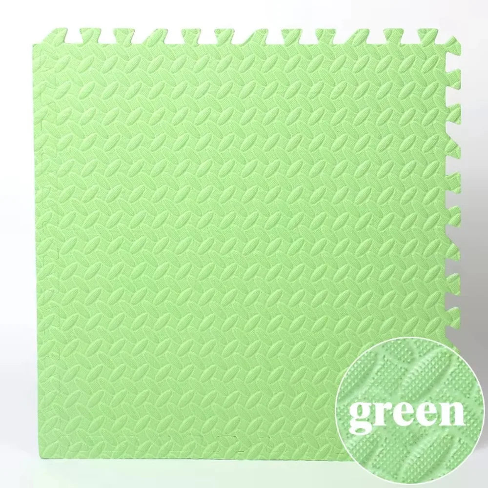 Puzzlematte aus EVA-Schaum als Sport- und Fitnessmatte für Zuhause – 30 × 30 × 1 cm je Platte, rutschfest, wasserdicht, 2 bis 16 Stück, 13 Farben