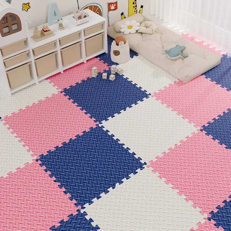 Puzzlematte aus EVA-Schaum als Baby-Spielmatte und Haustiermatte – 30 × 30 × 1 cm je Platte, rutschfest, wasserdicht, 1 bis 20 Stück, 13 Farben