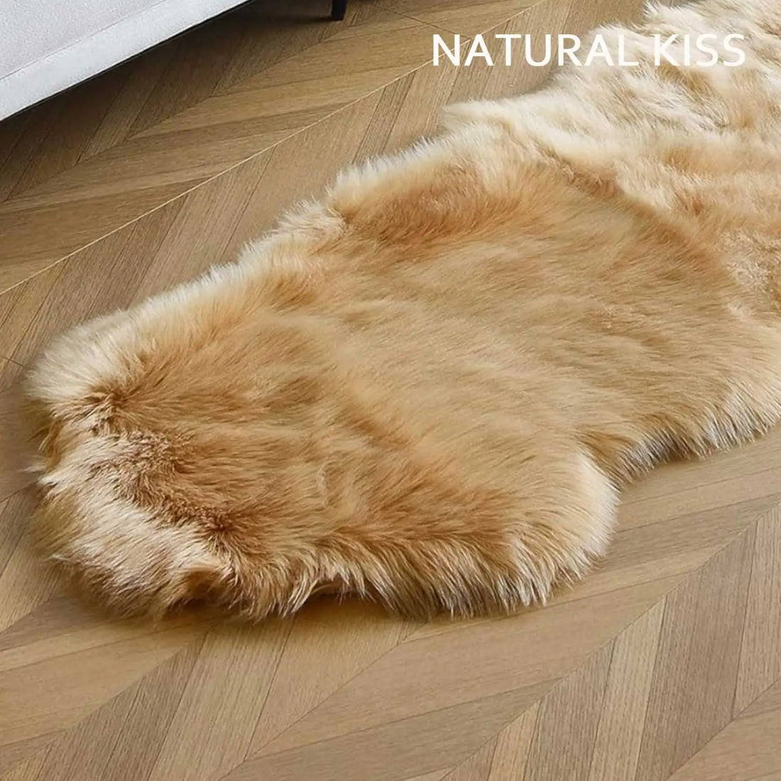 Kunstfell-Teppich in Schaffell-Optik mit langem Flor für Wohnzimmer, Schlafzimmer und Sofa – 45 × 65 bis 80 × 220 cm, 5–6 cm Flor, 10 Farben