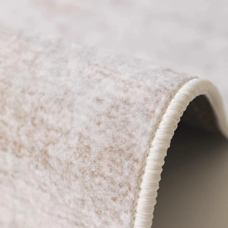 Minimalistischer Plüschteppich im italienischen Stil für Wohnzimmer und Schlafzimmer – 80 × 120 bis 200 × 300 cm, flauschig, gestreift, 14 Motive